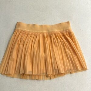 Lululemon mesh pleats MR mini skirt